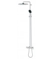 Sistema de chuveiro Grohe Vitalio Comfort 250 com termostato para chuveiro de banho cromado (26984001)