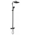 Grohe Vitalio Comfort 250 Sistema de ducha con termostato para baño ducha Negro mate (269842431)