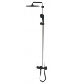 Grohe Vitalio Comfort 250 Sistema de ducha con termostato para baño ducha Negro mate (269842431)