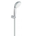 Conjunto de chuveiro Grohe Vitalio Go 100 com suporte de parede 1 jato Cromado (26198000)