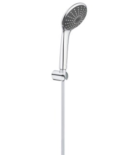 Conjunto de chuveiro Grohe Vitalio Joy 110 Mono com suporte de parede 1 jato Cromado (27324000)
