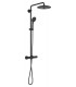 Grohe Vitalio Joy System 260 Sistema de chuveiro com termostato Phantom black / Matt black (26403KF2)