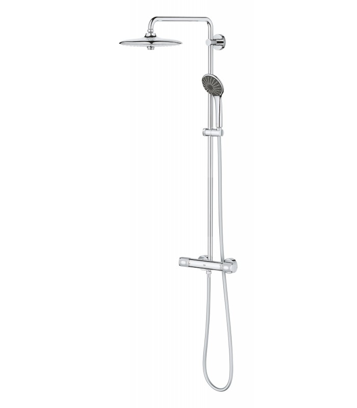 Compra online Grohe Vitalio Joy System 260 Sistema de chuveiro com termostato cromado (27298003) en oferta al mejor precio