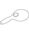 Chuveiro de mão Grohe Vitalio Rain 130 4 jatos cromado (26107000)