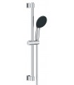 Conjunto de chuveiro Grohe Vitalio Start 110 com barra 1 jato (Rain) Cromado (27943001)