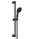 Conjunto de chuveiro Grohe Vitalio Start 110 com barra 2 jatos (Rain, Jet) Preto mate (279482431)