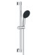 Conjunto de chuveiro Grohe Vitalio Start 110 com barra 2 jatos (Rain, Jet) Cromado (27949002)