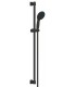 Conjunto de chuveiro Grohe Vitalio Start 110 com barra 2 jatos (Rain, Jet) Preto mate (269542431)