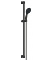 Conjunto de chuveiro Grohe Vitalio Start 110 com barra 2 jatos (Rain, Jet) Preto mate (269542431)