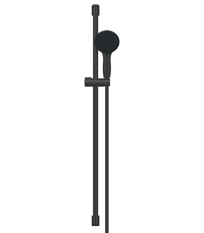 Compra online Conjunto de chuveiro Grohe Vitalio Start 110 com barra 2 jatos (Rain, Jet) Preto mate (269542431) en oferta al mejor precio