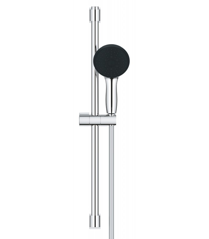 Compra online Conjunto de chuveiro Grohe Vitalio Start 110 com barra de 3 jatos (chuva, jato, massagem) cromado (27955001) en oferta al mejor precio