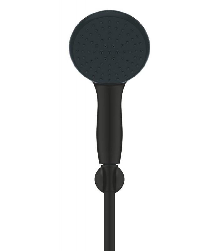 Compra online Conjunto de chuveiro Grohe Vitalio Start 110 com suporte, 2 jatos (Rain, Jet) Preto mate (279502431) en oferta al mejor precio
