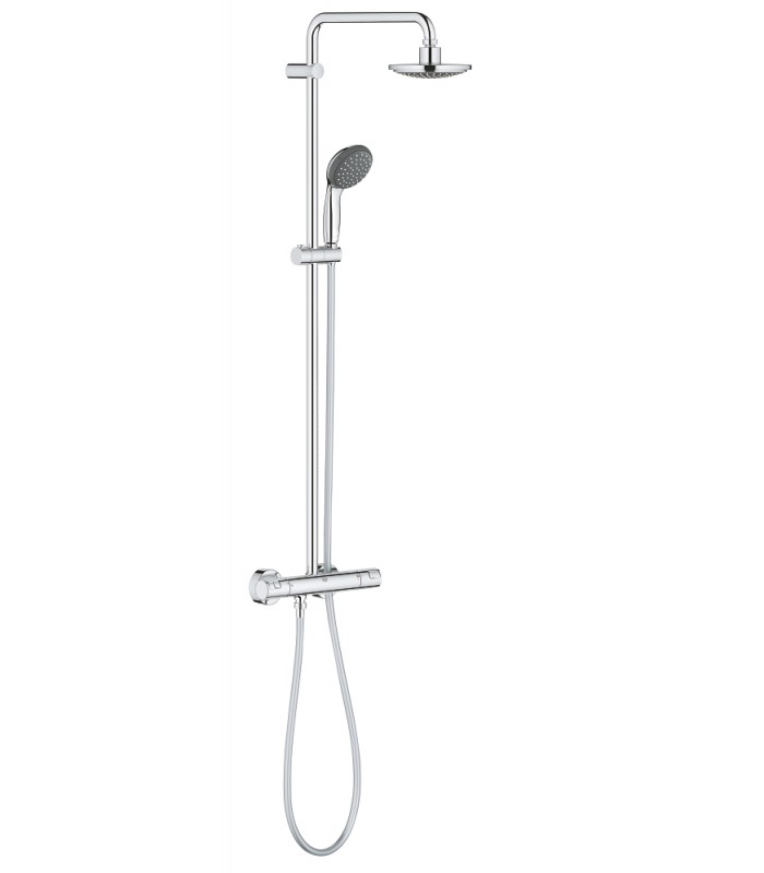 Compra online Grohe Vitalio Start System 160 Sistema de ducha con termostato incorporado Cromo (27960000) en oferta al mejor precio