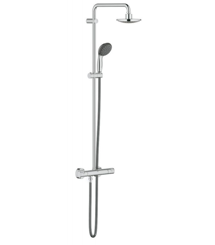 Compra online Grohe Vitalio Start System 160 Sistema de ducha con termostato incorporado Cromo (27960000) en oferta al mejor precio