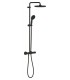 Grohe Vitalio Start System 250 Sistema de chuveiro com termostato integrado Preto mate (266772431)