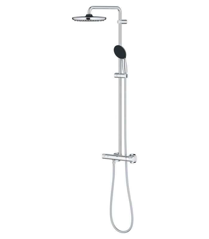 Compra online Grohe Vitalio Start System 250 Sistema de ducha con termostato incorporado Cromo (26677001) en oferta al mejor precio