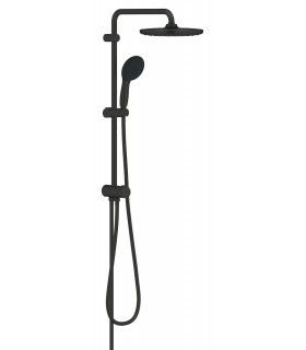 Grohe Vitalio Start System 250 Sistema de ducha con inversor Negro mate (266802431)