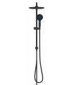 Grohe Vitalio Start System 250 Sistema de chuveiro com desviador Preto mate (266802431)