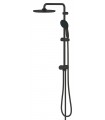Grohe Vitalio Start System 250 Sistema de ducha con inversor Negro mate (266802431)
