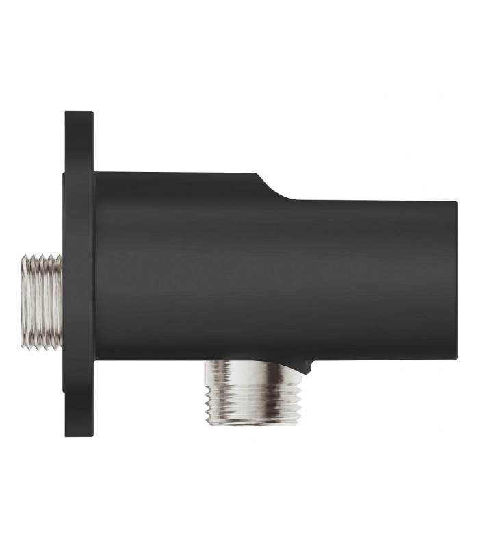 Compra online Grohe Vitalio Universal Outlet cotovelo e roseta preto fosco (269622431) en oferta al mejor precio