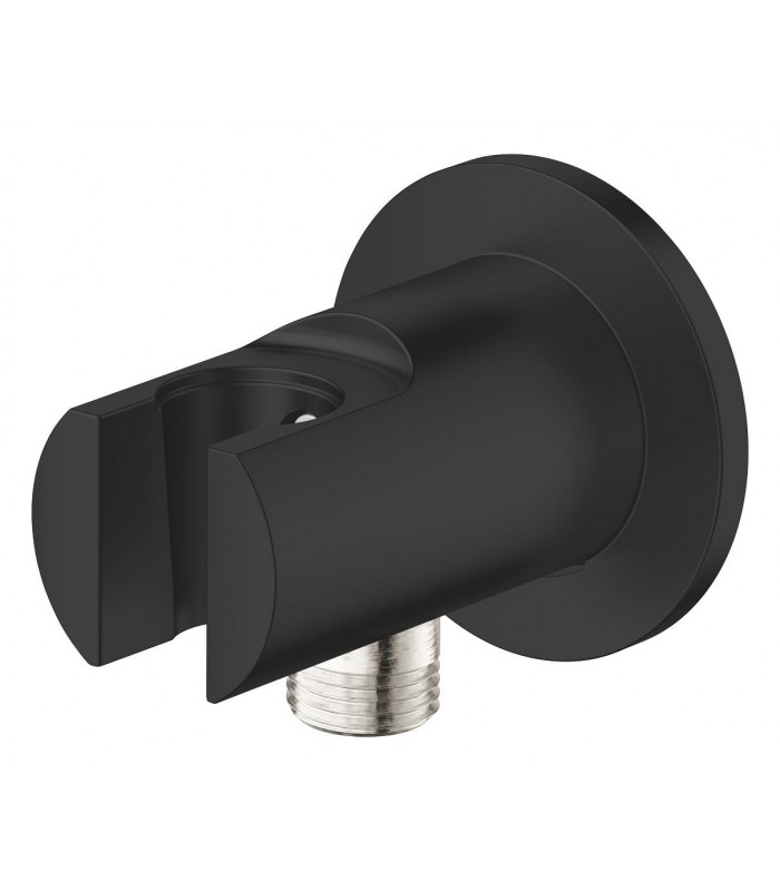 Compra online Grohe Vitalio Universal Outlet cotovelo e roseta preto fosco (269622431) en oferta al mejor precio