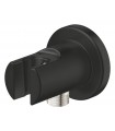 Grohe Vitalio Universal Outlet cotovelo e roseta preto fosco (269622431)