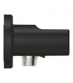 Grohe Vitalio Universal Outlet cotovelo e roseta preto fosco (269622431)