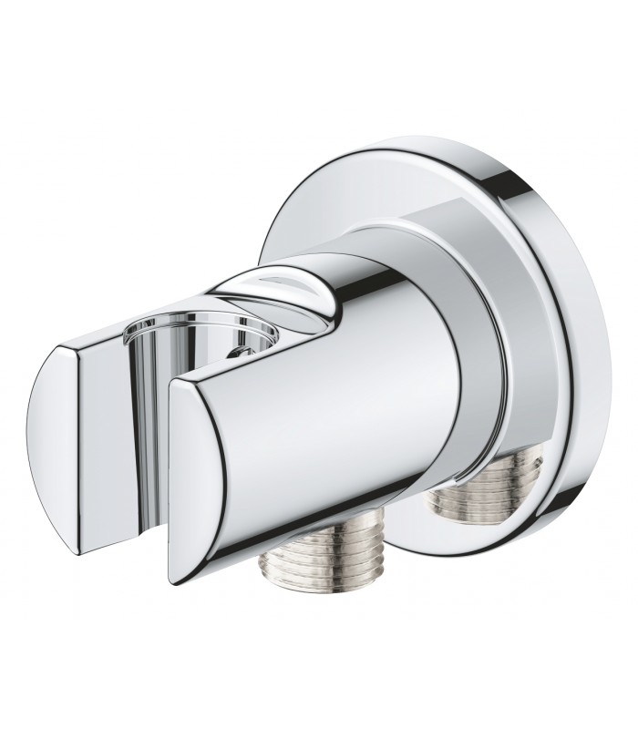 Compra online Grohe Vitalio Universal Codo de salida y florón Cromo (26962001) en oferta al mejor precio