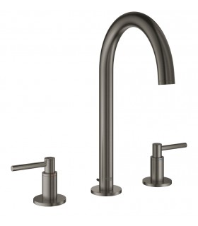 Grohe Atrio Batería de lavabo 1/2"Tamaño M Brushed hard graphite (Grafito cepillado) (20009AL3)