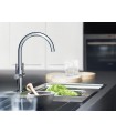 Grohe Batería de fregadero de 1/2" Cromo (30190000)