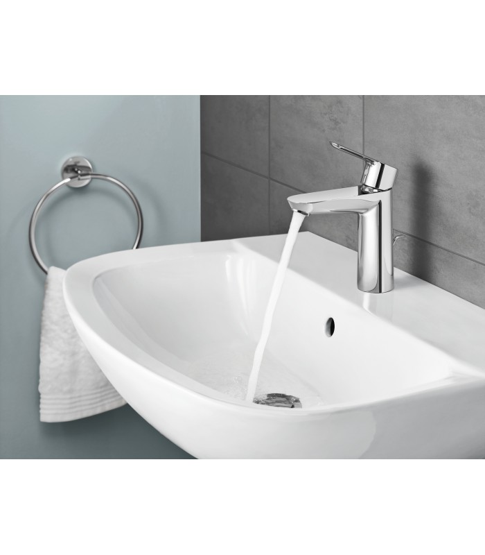 Compra online Grohe BauLoop Monomando de lavabo 1/2"Tamaño M Cromo (23762000) en oferta al mejor precio