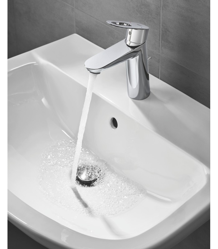 Compra online Grohe BauLoop Monomando de lavabo 1/2"Tamaño M Cromo (23762000) en oferta al mejor precio