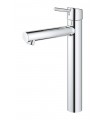 Misturador monocomando para lavatório Grohe Concetto 1/2" tamanho XL cromado (23920001)