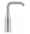 Grohe Essence E Mezclador de lavabo electrónico 1/2" Tamaño Mcon mezclador y limitador ajustable de temperatura Supersteel (364