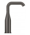 Misturador eletrônico para lavatório Grohe Essence E tamanho M 1/2" com misturador e limitador de temperatura ajustável Grafite 