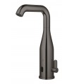 Grohe Essence E Mezclador de lavabo electrónico 1/2" Tamaño Mcon mezclador y limitador ajustable de temperatura Hard graphite (