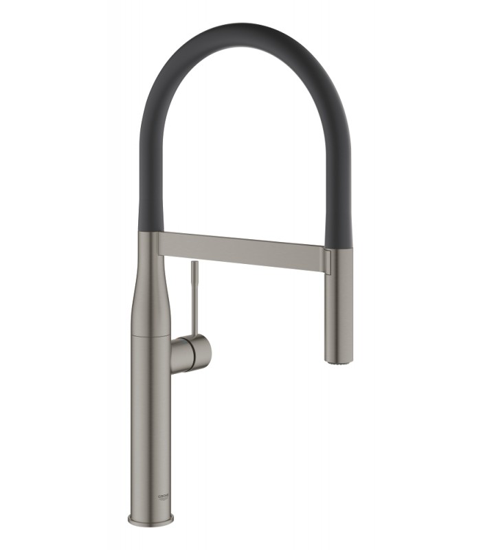 Compra online Misturador monocomando para lavatório Grohe Essence 1/2" grafite duro escovado (30294AL0) en oferta al mejor precio