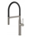 Misturador monocomando para lavatório Grohe Essence 1/2" grafite duro escovado (30294AL0)