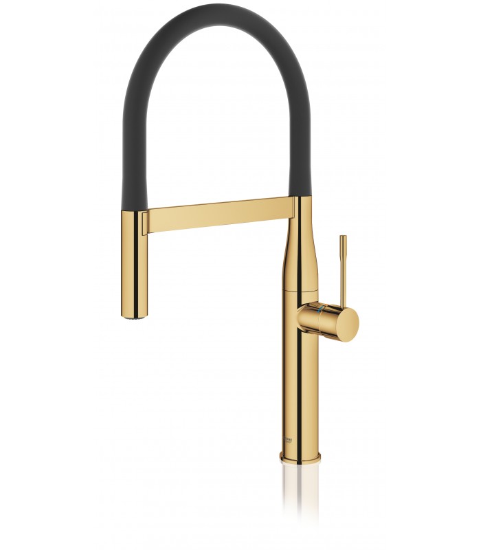 Compra online Misturador monocomando para lavatório Grohe Essence 1/2" Cool Sunrise (ouro brilhante) (30294GL0) en oferta al mejor precio