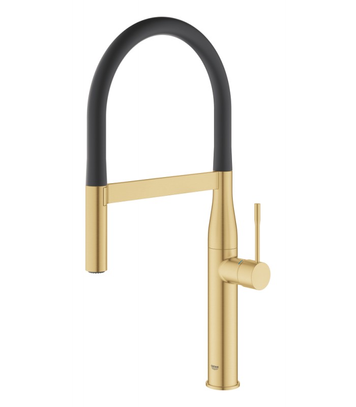 Compra online Misturador monocomando para lavatório Grohe Essence 1/2" escovado cool sunrise (dourado escovado) (30294GN0) en oferta al mejor precio
