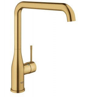 Misturador monocomando para lavatório Grohe Essence 1/2" escovado cool sunrise (dourado escovado) (30269GN0)