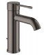 Misturador monocomando para lavatório Grohe Essence 1/2" tamanho S Grafite duro (Grafite brilhante) (23589A01)