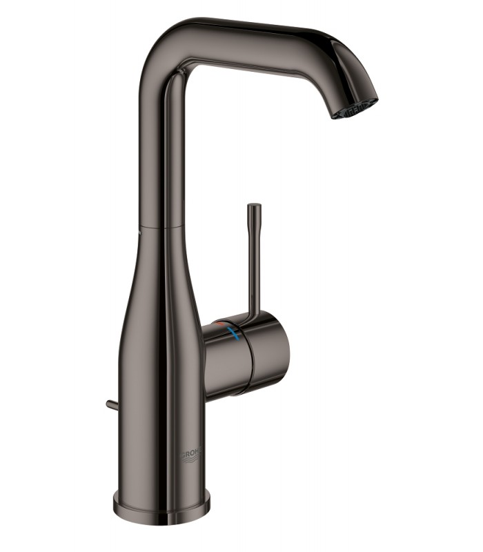 Compra online Misturador monocomando para lavatório Grohe Essence 1/2" L-size Hard graphite (32628A01) en oferta al mejor precio