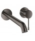 Grohe Essence Monomando de lavabo mural 1/2"Tamaño L Hard graphite (Grafito brillo) (19967A01)