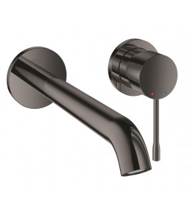 Misturador monocomando de lavatório de parede Grohe Essence 1/2" L-size Hard graphite (19967A01)
