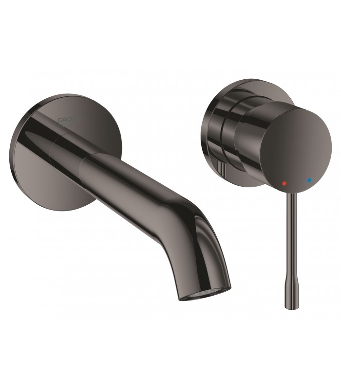 Compra online Grohe Essence Monomando de lavabo mural 1/2"Tamaño M Hard graphite (Grafito brillo) (19408A01) en oferta al mejor precio