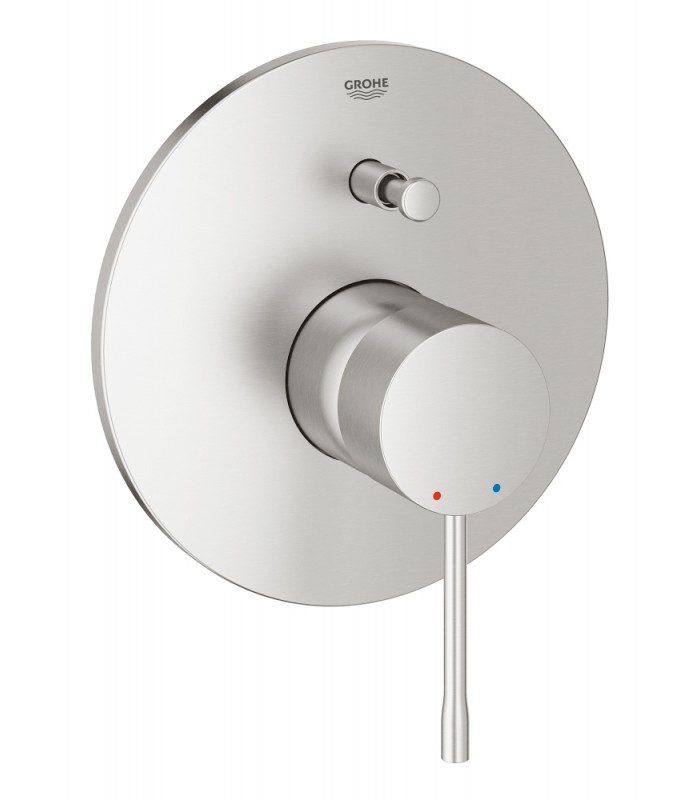 Compra online Grohe Essence Monomando para baño y ducha 1/2" Supersteel (19285DC1) en oferta al mejor precio