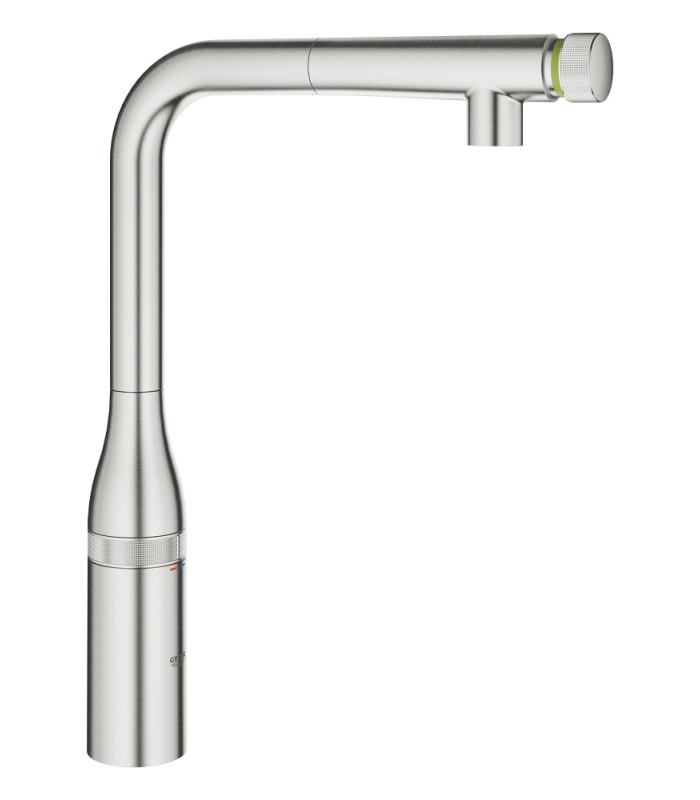 Compra online Grohe Essence SmartControl Monomando de fregadero con SmartControl integrado Supersteel (31615DC0) en oferta al mejor precio