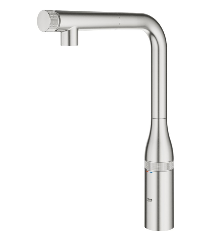 Compra online Grohe Essence SmartControl Monomando de fregadero con SmartControl integrado Supersteel (31615DC0) en oferta al mejor precio