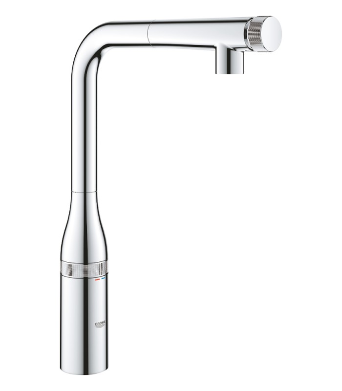 Compra online Grohe Essence SmartControl Monomando de fregadero con SmartControl integrado Cromo (31615000) en oferta al mejor precio